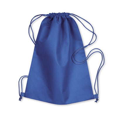 Mochila de cuerdas de non woven azul