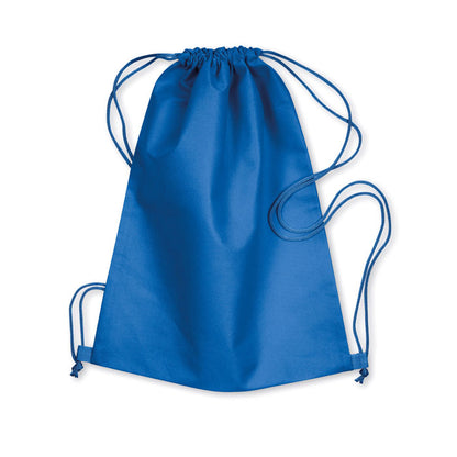 Mochila de cuerdas de non woven azul real