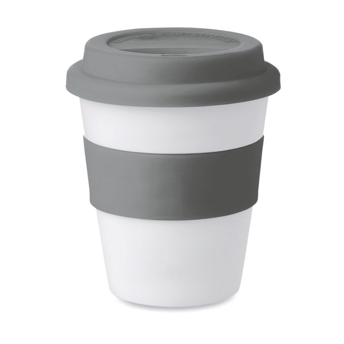 ASTORIA - Vaso PP con tapa de silicona