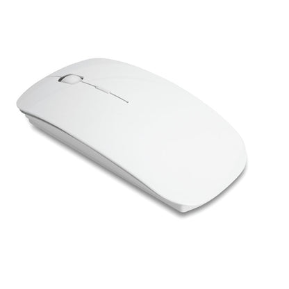 Ratón inalámbrico blanco