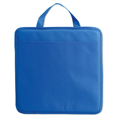 Cojín de non woven cuadrado azul