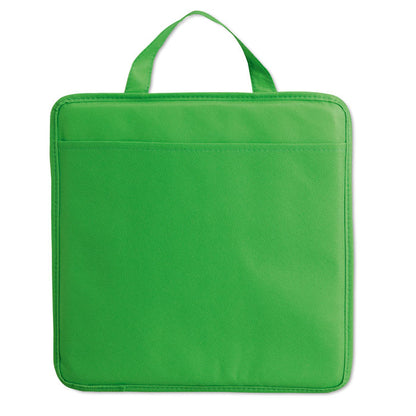 Cojín de non woven cuadrado verde