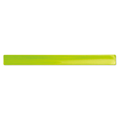 Pulsera reflectante verde de PVC