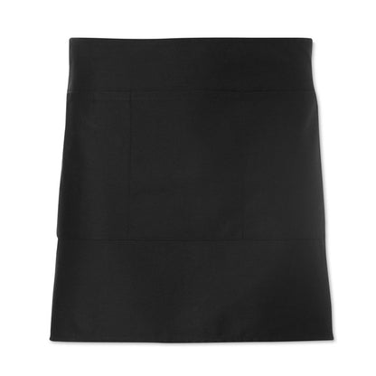 Delantal negro sencillo de camarero
