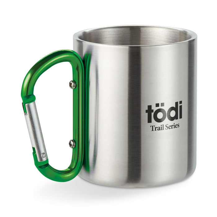 TRUMBO - Taza con asa mosquetón