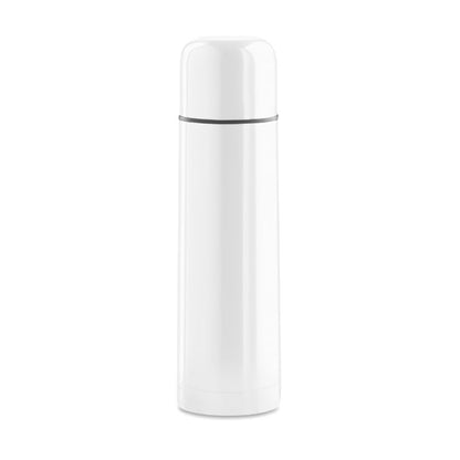 Termo blanco de acero inoxidable