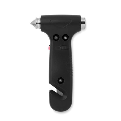 Martillo de emergencia de coche negro