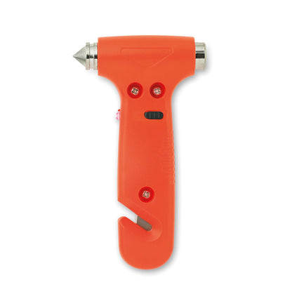 Martillo de emergencia de coche naranja
