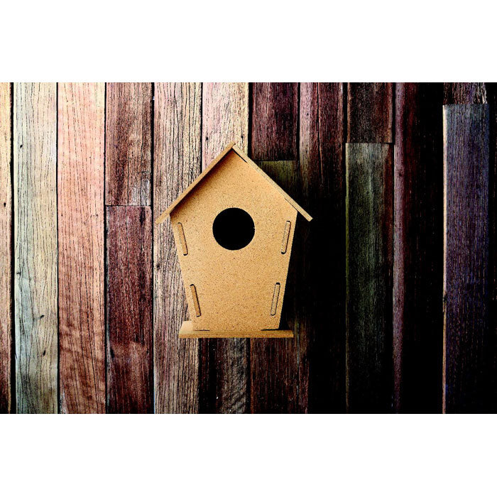 WOOHOUSE - Caseta aglomerado para pájaros