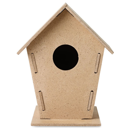 WOOHOUSE - Caseta aglomerado para pájaros