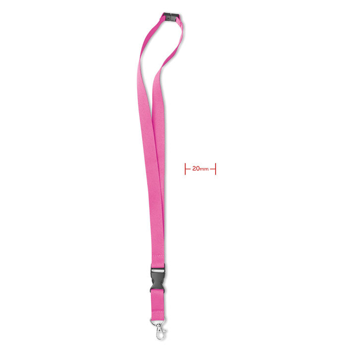 LANY - Lanyard con gancho metal 20 mm