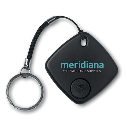 Llavero negro con localizador de llaves