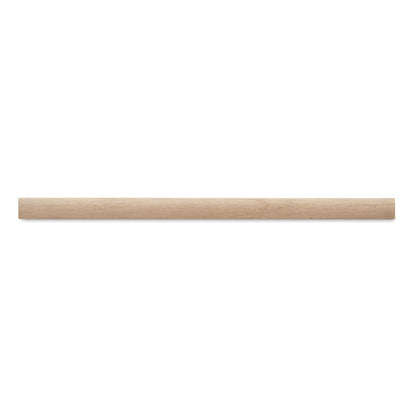 Parte trasera de lapicero de madera