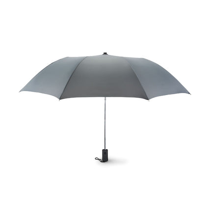 Paraguas gris plegable antitormenta