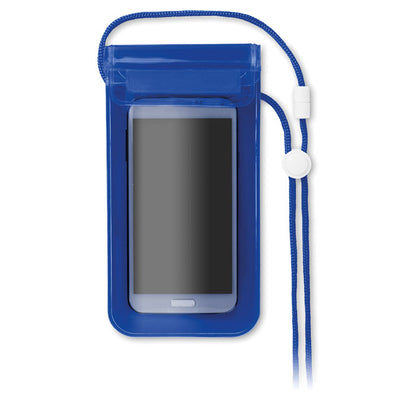Móvil con funfa impermeable azul con cuerda
