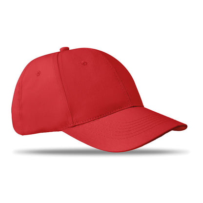 Detalle velcro de gorra de algodón marino