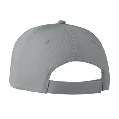 Gorra beisbol gris de lado