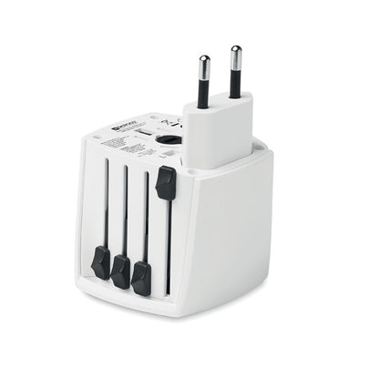 Detalle de las conexiones eléctricas del adaptador universal de 2 polos