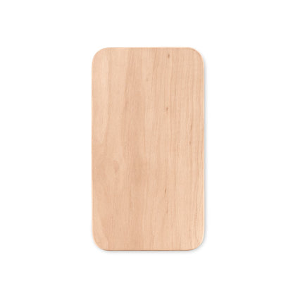 Tabla de cocina de madera rectangular