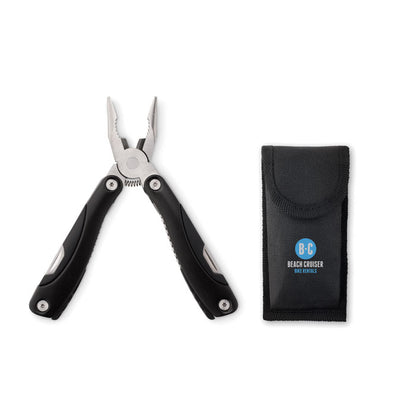 Set de alicantes multiherramientas personalizado en funda de transporte con logotipo