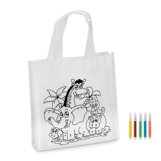 SHOOPIE - Mini bolsa para colorear