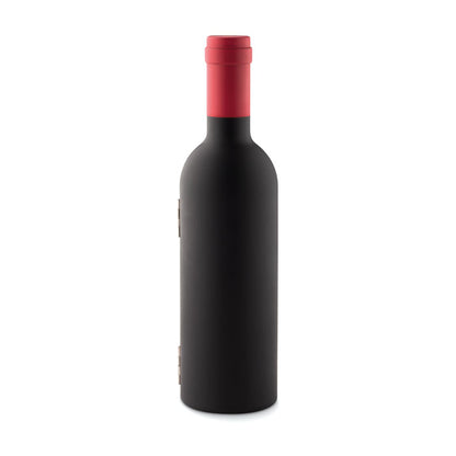 Envase con forma de botella de vino