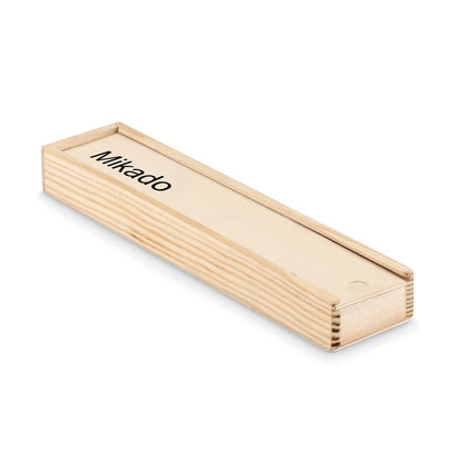 Cajia de madera de mikado