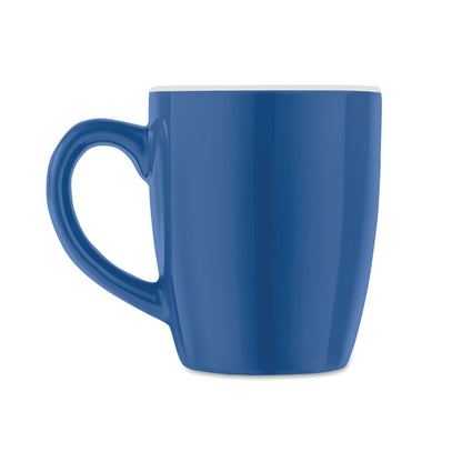 Mug azul de cerámica