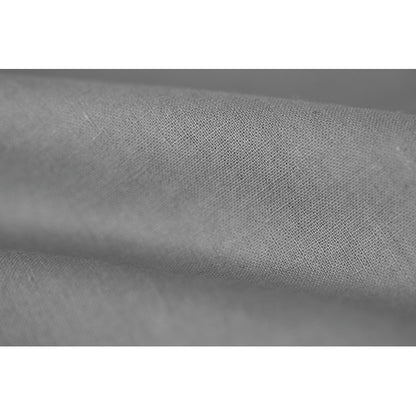 Detalle tela de algodón gris de bolsa