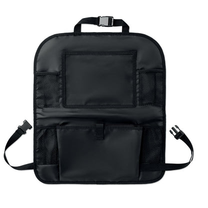 Bolsa organizadora para coche resistente con múltiples bolsillos para almacenamiento.