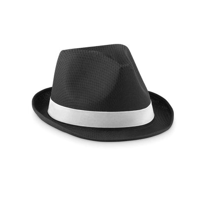 Sombrero de poliéster de imitación paja