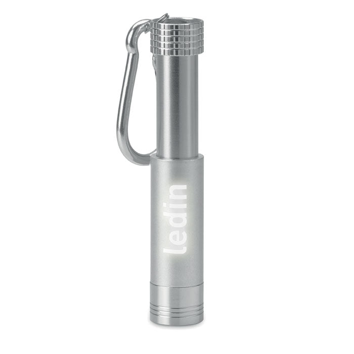 POP LIGHT - Llavero aluminio ABS con LED