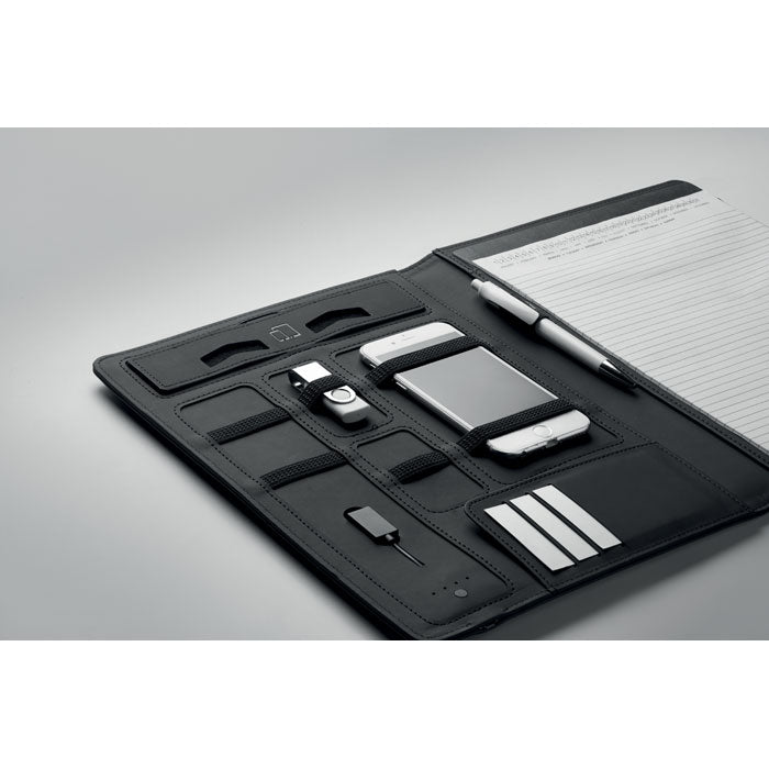 SMARTFOLDER - Carpeta A4 carga inalámbrica