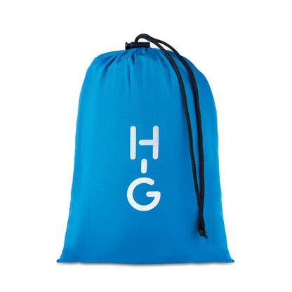 Hamaca plegable personalizada con logotipo en funda de transporte