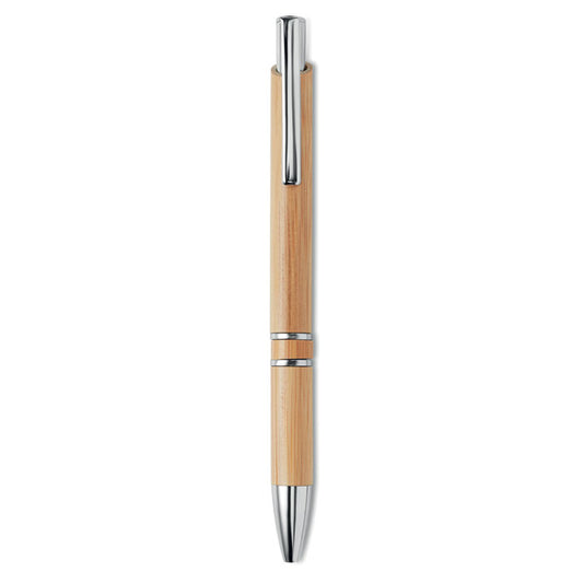 BERN BAMBOO - Bolígrafo pulsador bambú