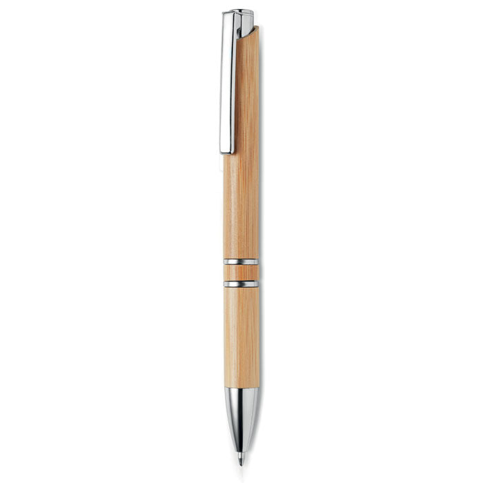 BERN BAMBOO - Bolígrafo pulsador bambú