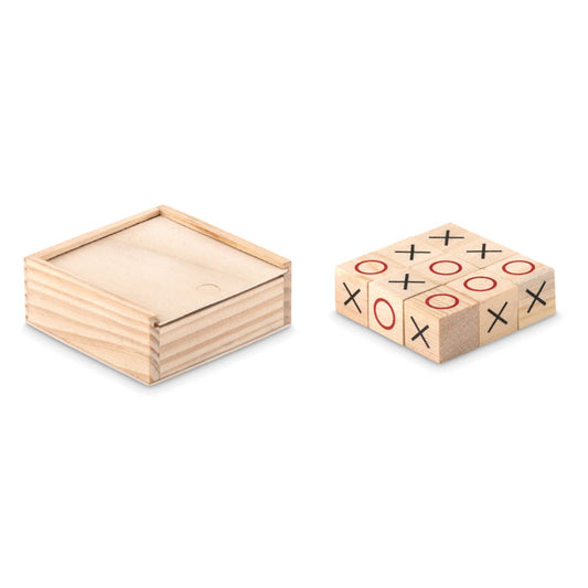 TIC TAC TOE - Juego tres en raya de madera