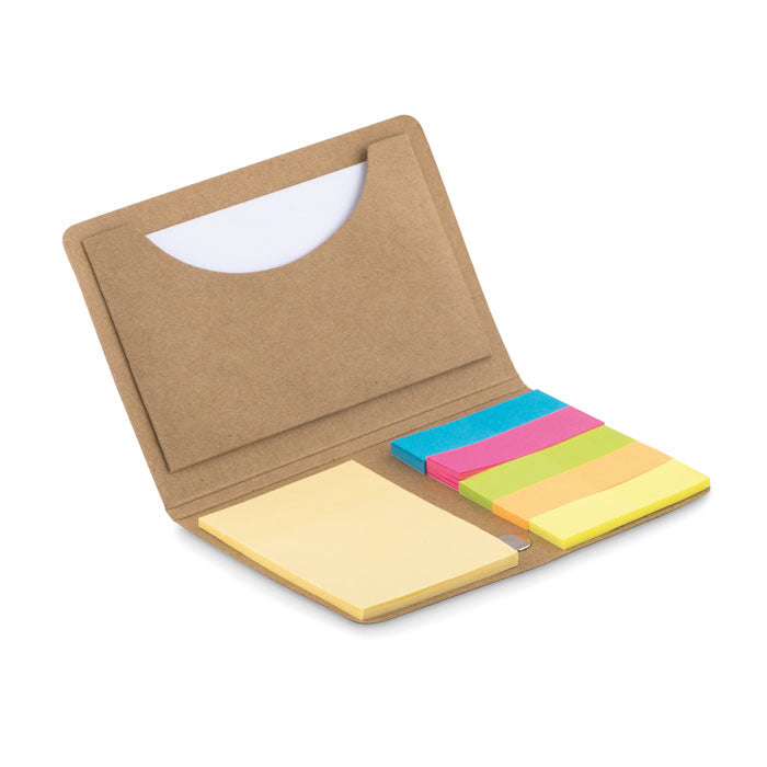 FOLDNOTE - Tarjetero con notas adhesivas