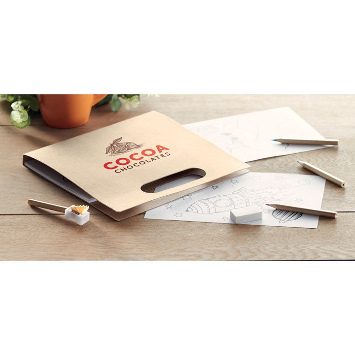 FOLDER2 GO - Set de 6 lápices para colorear