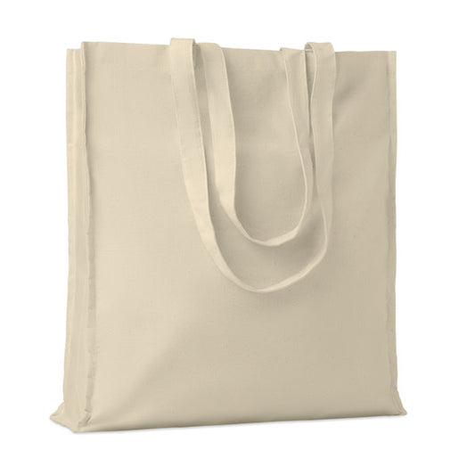 PORTOBELLO - Bolsa algodón con fuelle 140gr