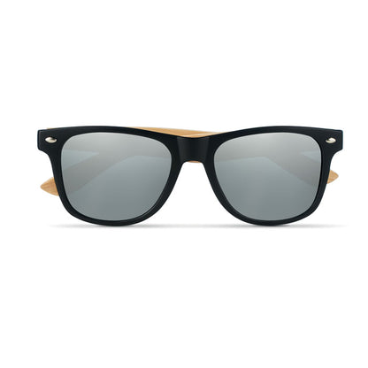Gafas de sol negras con cristales gris