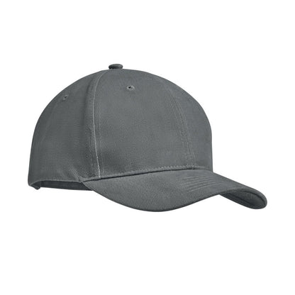 Gorra azul de algodón de 6 paneles