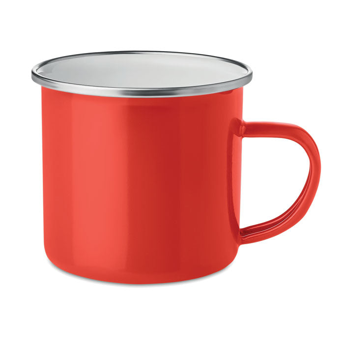 PLATEADO - Taza de metal esmaltado 350 ml