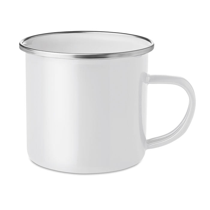 PLATEADO - Taza de metal esmaltado 350 ml