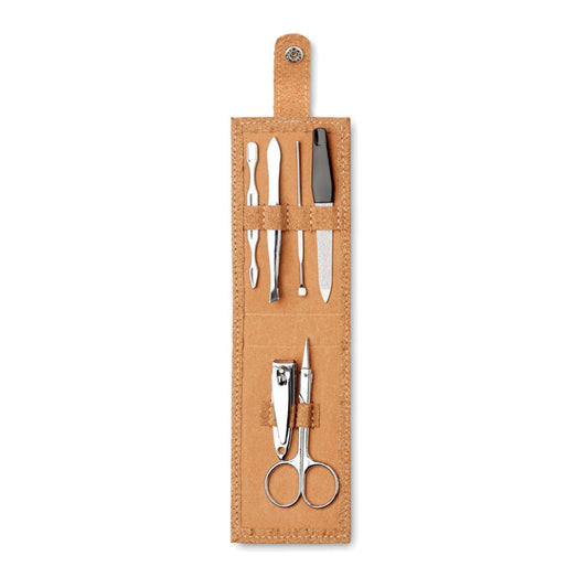 NAILKIT CORK - Set de manicura estuche corcho