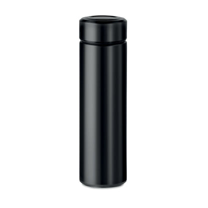 Botella negro de acero inoxidable