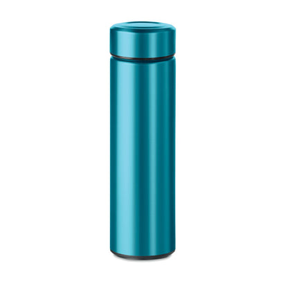 Termo azul de acero inoxidable