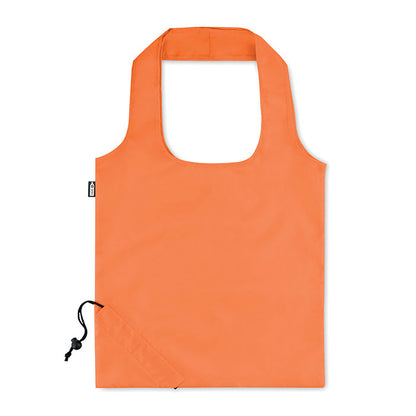 Bolsa naranja sostenible y plegables