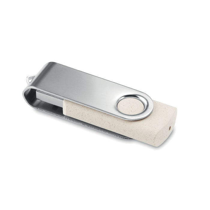 TECHMATE+ - USB con clip metálico de 16GB