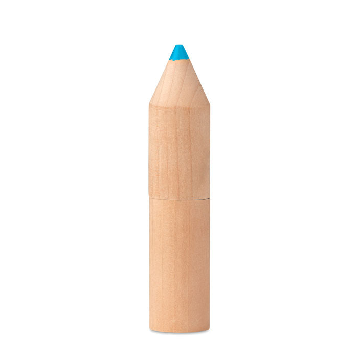 PETIT COLORET - Estuche madera de 6 lápices
